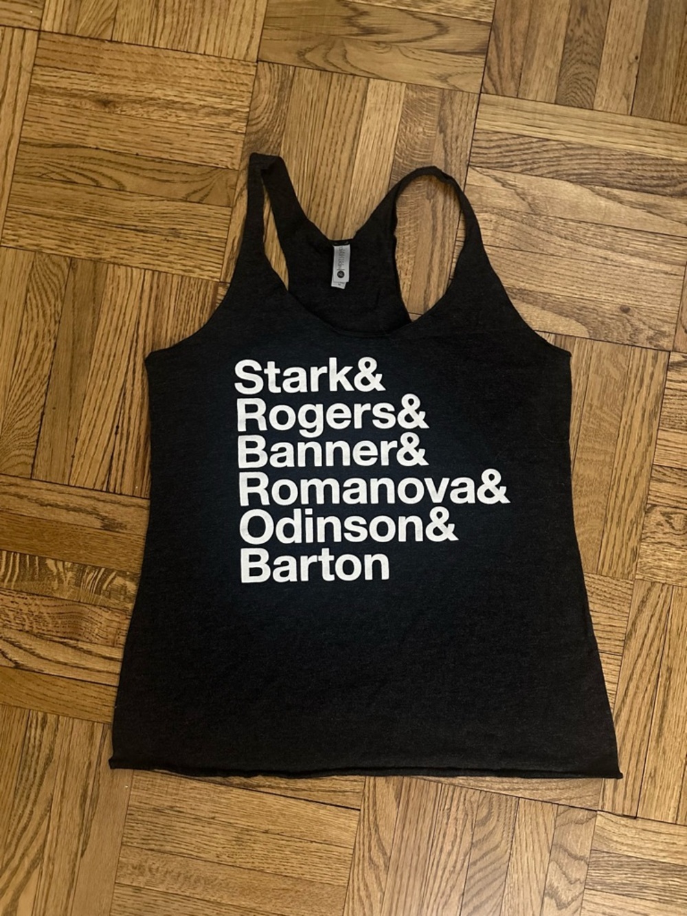 Avengers tri blend Racerback tank top - Medium - NWOT